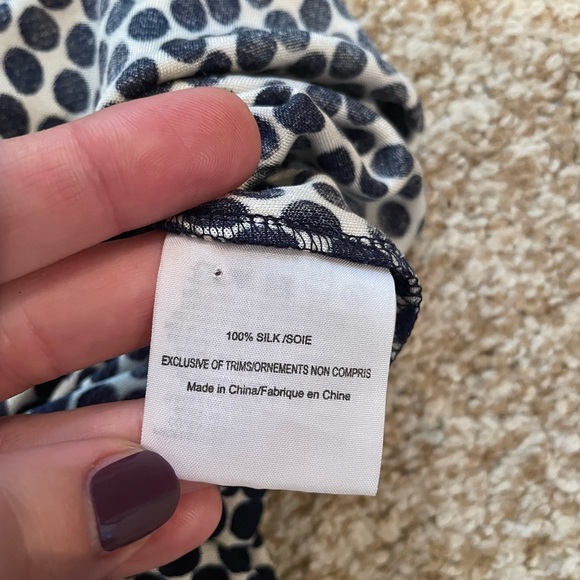 Tory Burch Dot Dress Silk - Picture 8 of 9